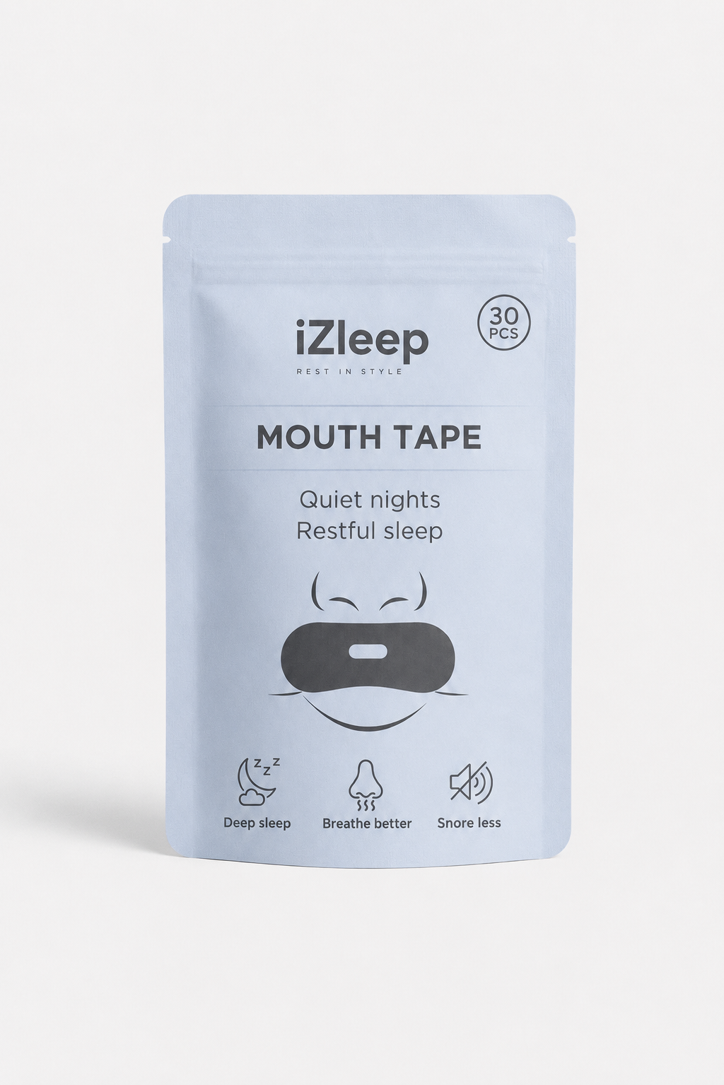 iZleep burnos juosta